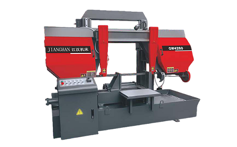 长顺龙门带锯床运行中途停止切割产生的原因是什么？